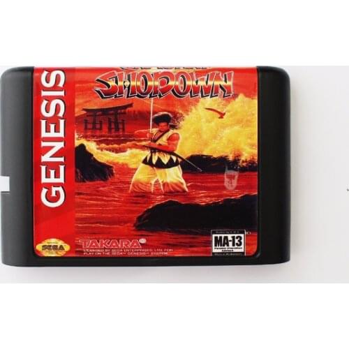 Samurai Shodown 16 bit SEGA MD Game Card For Sega Mega Drive For Genesis