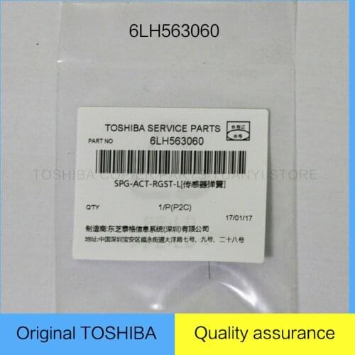 Sensor Spring 12pcs Original TOSHIBA Copier Service Parts SPG-ACT-RGST-L 6LH563060 For Toshiba copier model &Loire 455