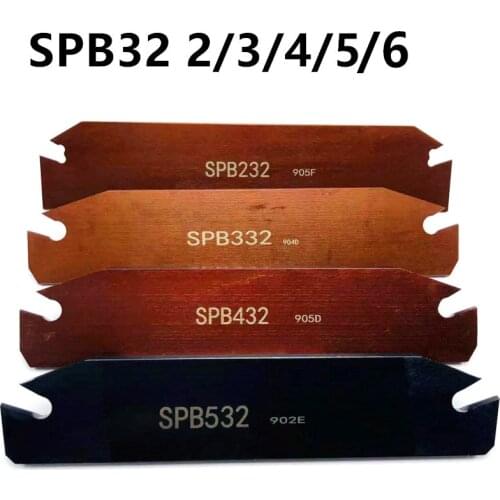 SPB26 SPB32 indexable insert blade 26mm 32mm SPB26/32 part insert lathe for splitting tools for SP200/SP300/SP400 turning tools