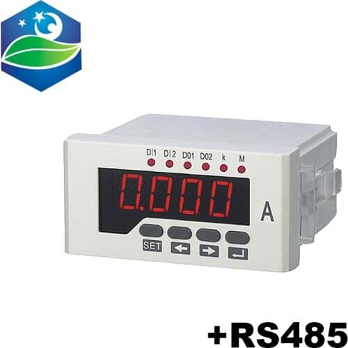 Three phase digital ampere meter LED current meter ammeter Class 0.5 digital current meter with RS485 communication