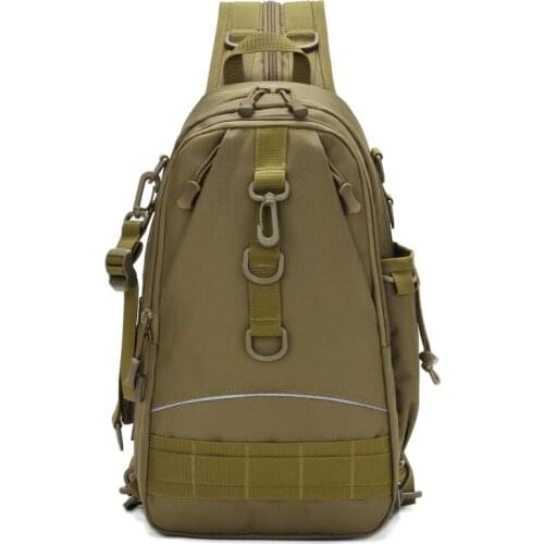Military Tactical Backpack Army Molle Assault Bags Multifunctional Backpack Chest Bag Outdoor Fishing Hunting Bag Camo Mochila