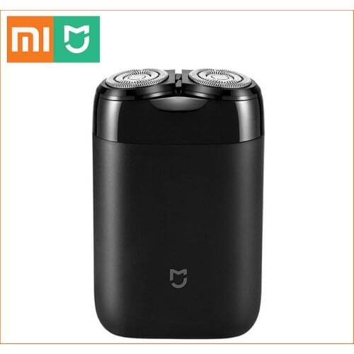 Xiaomi Mijia Electric shaver Portable Rotation Blade Usb Rechargeable Water-proofing double cutter head Mens Electric Shaver