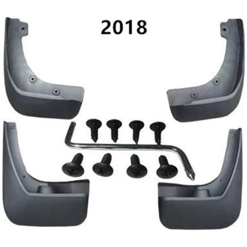 ABS Plastic Mud Flaps Mudguard Fender Mud Car Styling For Dongfeng Fengshen AX7 2015-2018 Car Accessories