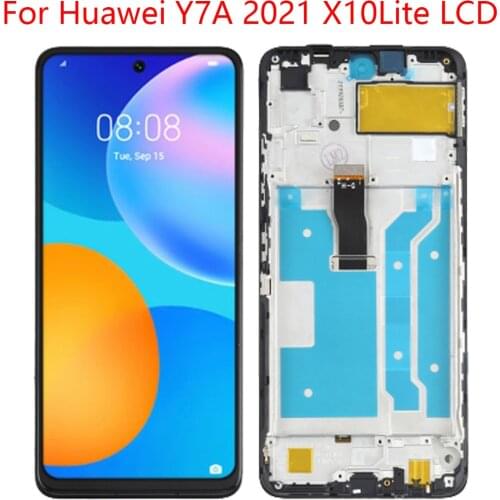 Touch screen digitizer for Huawei Honor 10X lite DNN-LX9 Y7A LCD monitor for Huawei P Smart 2021 LCD monitor