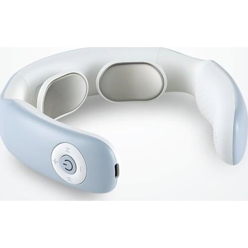 ANLAN Electric Neck Shoulder Massager Smart Cervical Vertebra Massager Pain Relief Tool Pulse Heating Relieve Stress Health Care