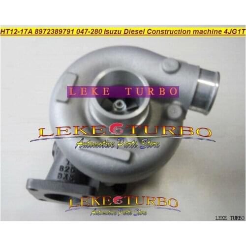 HT12-17 HT12-17A 047-278 8972389791 Turbo Turbine Turbocharger For ISUZU Construction Machine Forklift EET0007 4JG1T 4JG1 3.1L