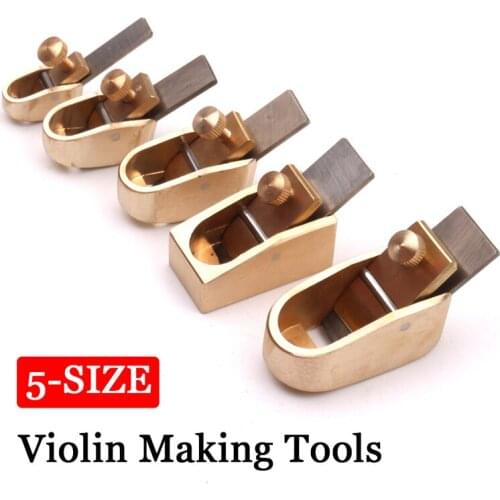 Violin Making Tool Brass Violin Plane Cutter Luthier Tool 8/12/14/16/18MM Blade On For Violin Viola Cello Woodworking DIY Maker