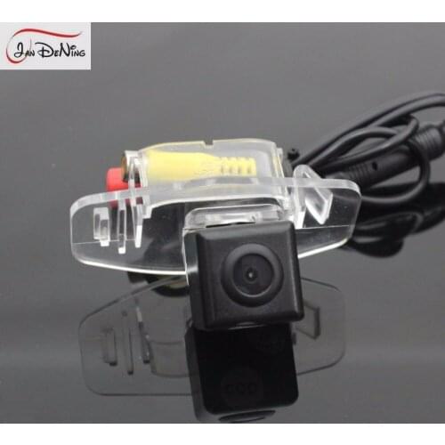 JanDeNing HD CCD Car Rear View Parking/Backup Reverse Camera/Waterproof License Plate Light OEM For Honda Civic /Ciimo 2012-2015