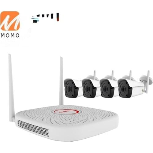 Smart Home 5MP 4CH Wireless NVR Kits Waterproof Outdoor Home CCTV Security Systems