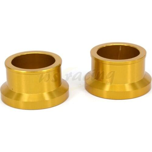 Motorcycle Billet Rear Wheel Hub Spacers For SUZUKI RMZ250 2007-2019 RMZ450 2005-2019 RMX450Z 2010-2017 Dirt Bike