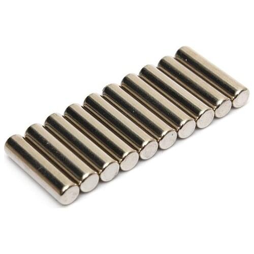 Wholesale 10pcs Cylinder Strong Round Neodymium Rare Ndfeb Earth Fridge Magnets N42 5x20 Mm