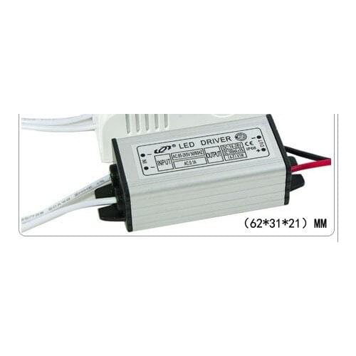 4-7 * 1W ceiling light waterproof power LED constant current driver 4W 5W 6W 7W aluminum housing case