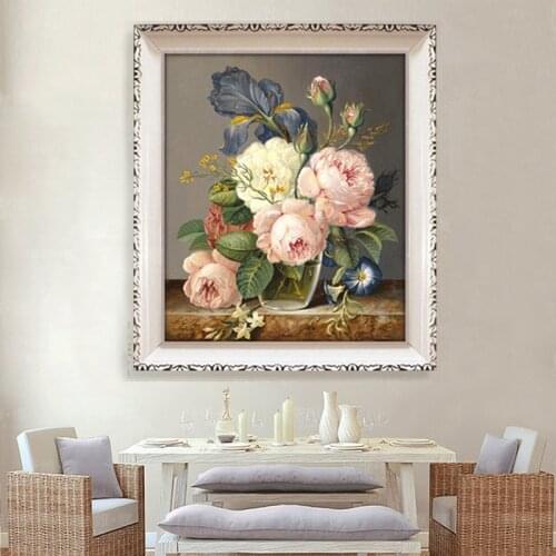 Needlework,DIY DMC Cross Stitch,Sets For Embroidery Kits Flowers Bloom,Christmas Decor Cross-Stitching,Factory Direct Sale