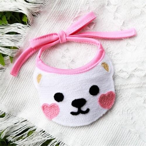 Saliva Towel For Dogs Cat Pet Accessories Pet Triangle Scarf Bib Dogs Dog Collar For Small Dogs