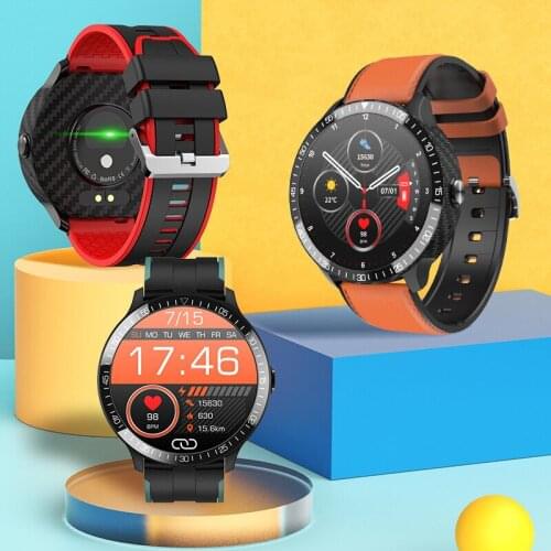 G22 Temperature Blood Pressure Oxygen Monitor Weather Display Music Control BT5.0+BT3.0 Smart Watch