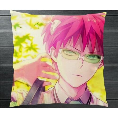 The Disastrous Life of Saiki K. Two Side Anime Pillowcases Hugging Pillow Cushion Case Cover Manga Saiki Kusuo Cosplay Gift P15