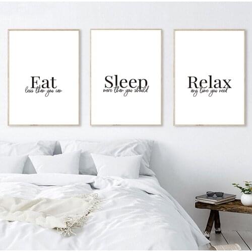 Inspirational Positive Quote Letter Wall Art Canvas Painting Posters And Prints Wall Pictures for Living Room Decoration