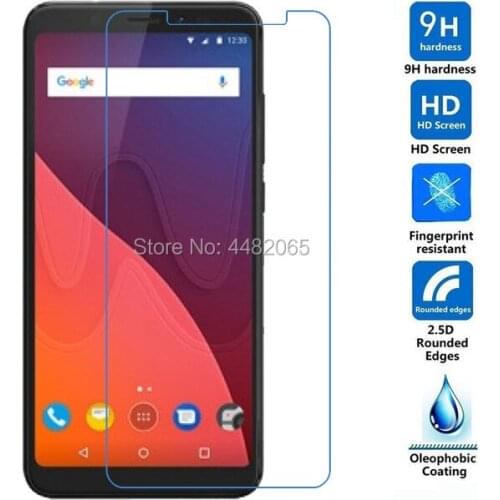 2pcs For Wiko View Tempered Glass 9H Protection Guard Protective Film Explosion-proof LCD Screen Protector For Wiko View Saver
