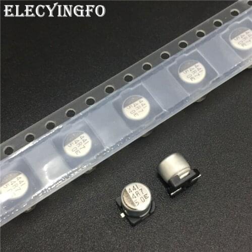 10pcs 4.7uF 50V4.7uf NACE series 5x5.5mm 50V4.7uF Chip type SMD Audio Electrolytic Capacitor