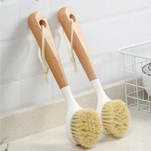 A2997 Kitchen Cleaning Pot Dish Bowl Non-stick Decontamination Portable Washing Brush Supplies