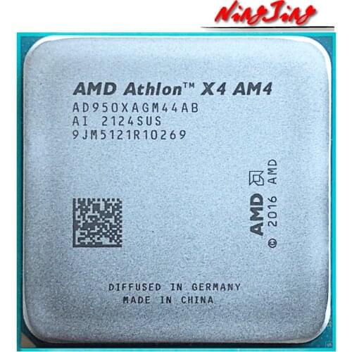 AMD Athlon X4 950 3.5 GHz Quad-Core Quad-Thread L2=2M 65W AD950XAGM44AB Socket AM4