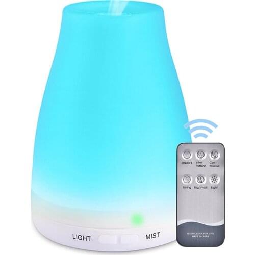 Aromatherapy Humidifiers Diffusers For Home 200ML Essential Oil Diffuser Air Humidifier aromatic Room Fragrance Colorful Light