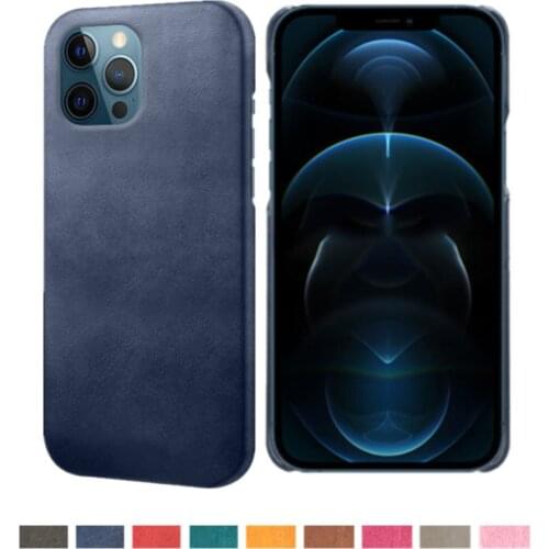 For iPhone 12 Pro Max 7 8 Plus SE 2 2020 Coque Luxury Slim Vegan Leather Business Case For Apple iPhone 11 Pro XS MAX XR X Cover