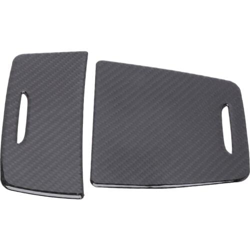 Carbon Abs Center Storage Box Panel Trim Ashtray Cover Car Stickers for Mercedes Benz Cla Gla a Class W117 W176 A180 2014-2017