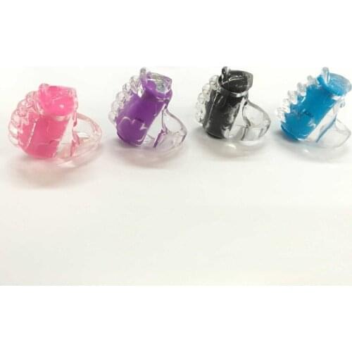 Adult cock ring Mini Vibrators Finger Clitoris Stimulate Sex Products G-spot Oral penis ring Sex Toys For Women