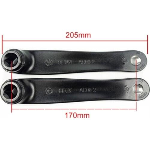 1 Pair Bafang Crank Arms Electric Bicycle Crank E-bike Motor Kits Accessories Mid Drive Conversion Parts BBS01 BBS02