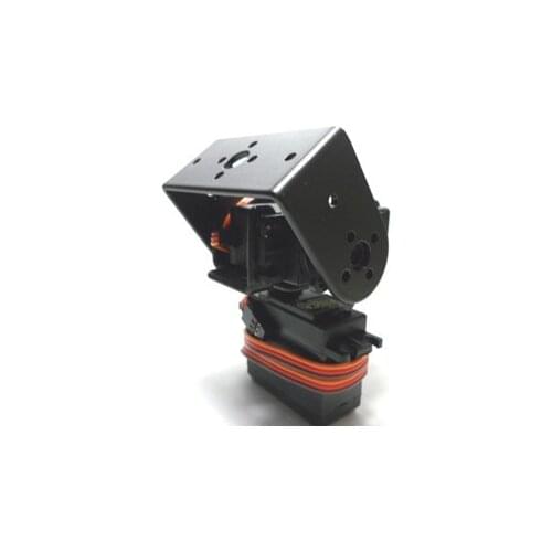 New 2 DOF Short Pan And Tilt With 2 MG995 Servos Sensor Mount Kit For Arduino Robot Retail Dropshipping + Free Shipping