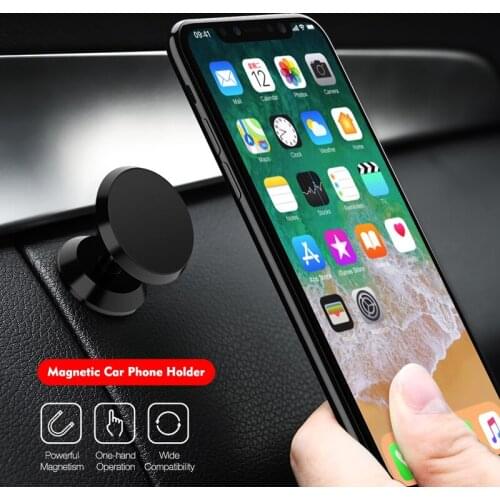 Car Phone Magnetic Holder Mobile Support Holder in Car Stand Vent Mount for Xiaomi Redmi Note 7 Magnetic Holder for Phone