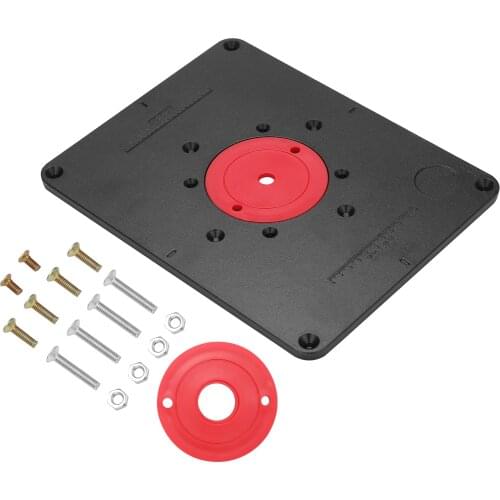 Trimming Machine Flip Panel Woodworking Milling Flip Board Woodworking Router Table Insert Plate Woodworking Tools