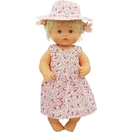 Flower Dress Clothes Fit 42cm Nenuco Doll Nenuco y su Hermanita Doll Accessories