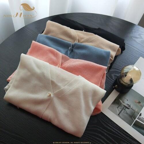 SISHION Summer thin fairy cardigan top thin knitted sunscreen womens jacket Ice silk sweater female SP1105