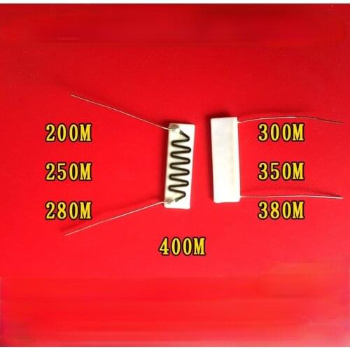 Glass glaze non - inductive high - voltage resistor chip ceramic high - voltage resistor 3W250M 280M 350M 380M 20KV