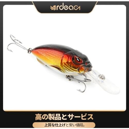 Ardea Crankbait Hard Lure 1pcs 55mm 13.5g Long Lip Crank Fishing Minnow Artificial Trolling Jerkbait Wobbler Bass Pesca