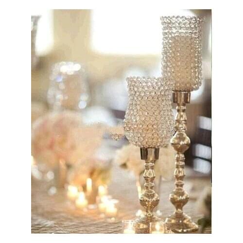 30 days sent order )Modern crystal chandelier centerpieces , gold wedding centerpieces for table,big flower stand senyu1007