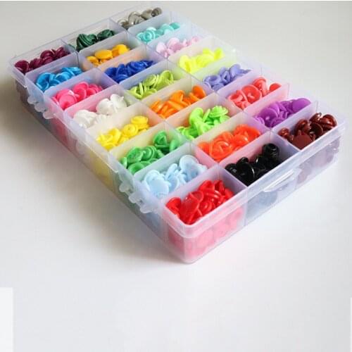 360 Sets T5 Plastic Snap Button with Snaps Pliers Tool Kit & Organizer Containers,Easy Replacing Snaps,DIY Family Tailor