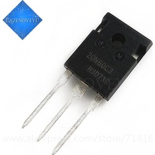 5pcs/lot SPW20N60C3 20N60C3 TO-247 In Stock