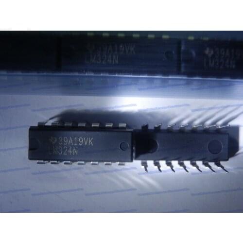 50PCS/LOT LM324N LM324 IC OPAMP GP 1.2MHZ 14DIP