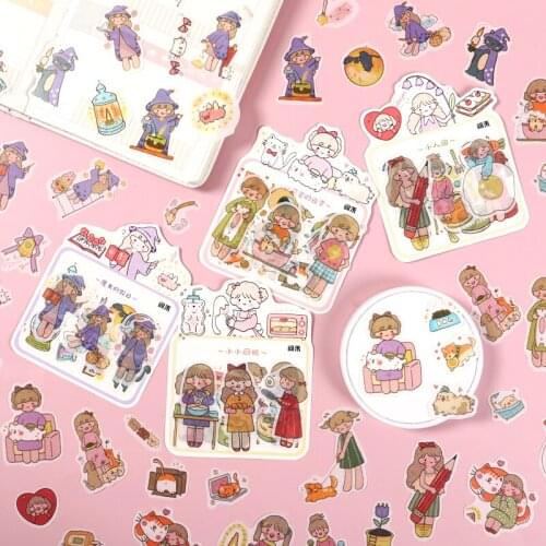 8packs/LOT lilliputian country series Creative decoration DIY masking washi paper stickers