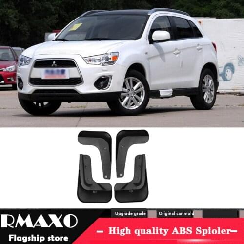 For mitsubishi ASX 2010-2015 Mudflaps Splash Guards Front With the color and rear Mud Flap Mudguards Fender Modified special
