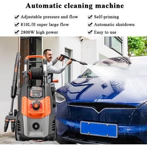 Ultra-high pressure household water gun water pump / Automatic high-power washing machine double engine double gun head