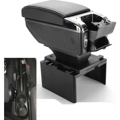 For suzuki alto armrest box central Store content box accessories With USB interface