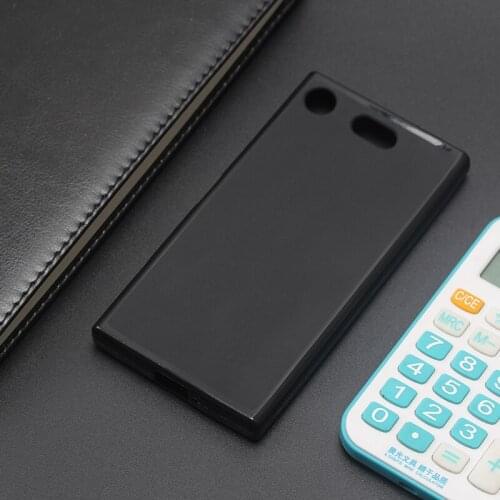 AMMYKI odorless Frosted feel style soft silicone XZ1 Mini Mobile phone cover 4.6'For Sony Xperia XZ1 Compact case