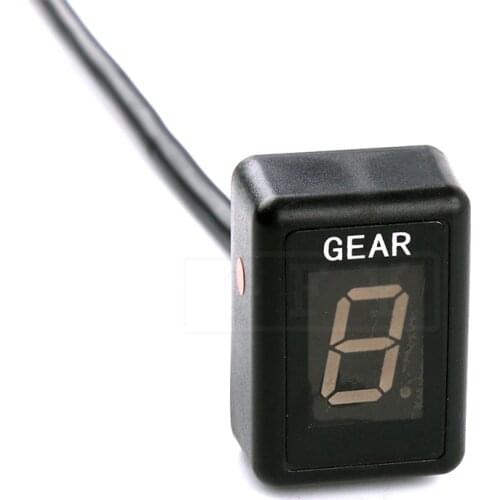 Motorcycle LCD Electronics 6 Speed 1-6 Level Gear Indicator Digital Gear Meter For Yamaha Vmax1200 YZ250F XJR1300 YZ450F YZ125