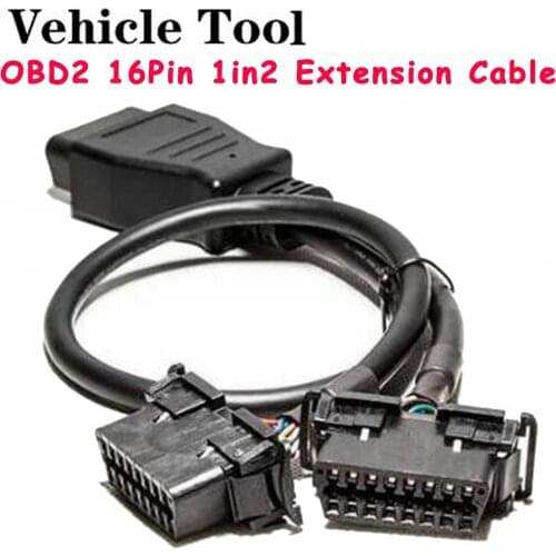 For Kia/Mazda and Southeast Series Cars OBD2 16 PIN To Female OBD Convertor Diagnostic Connector Adapter