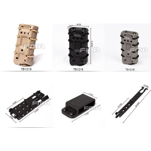 FMA Scorpion Pistol Mag Single Pouch Carrier 45acp For Molle/Belt/Standard TB1219