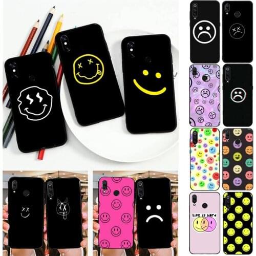 Sad boy happy face Phone Case For Redmi note 8Pro 8T 6Pro 6A 9 Redmi 8 7 7A note 5 5A note 7 case